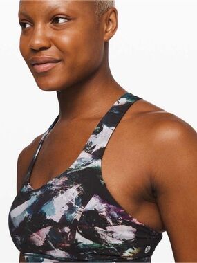 lululemon athletica Free To Be Serene Bra in Glacier Camo Starlight Multi 10